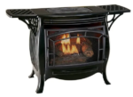 Duluth Forge Dual Fuel Ventless Gas Stove – 26,000 BTU, Remote Control, Gloss Black Finish – Model# FDSR25-GF - Image 3