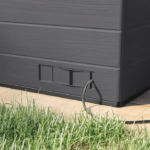 Suncast Cabana Entertainment Shed 8 ft. x 7 ft. Resin Storage Shed (Floor Included) - Image 10