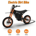 TUTTIO Soleil01 Electric Dirt Bike for Adults 200N.m High Torque 2000W Motor 48V 21Ah Battery Top Speed 37Mph All-terrain Electric Bicycles - Image 5