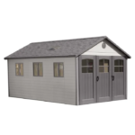 Lifetime 11×21 Storage Garage Kit W/ 9 Ft Wide Doors (60237)