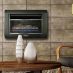 Duluth Forge Dual Fuel Ventless Linear Wall Gas Fireplace With Log – 26,000 BTU, T-Stat Control – Model# DF300L - Image 2