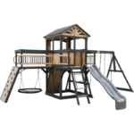Timber Crossing Swing Set – Adventure Meets Stunning Design - Image 9