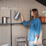 Lifetime 8 Ft. x 10 Ft. High-Density Polyethylene (Plastic) Outdoor Storage Shed with Steel-Reinforced Construction - Image 4