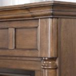 Duluth Forge Full Size Dual Fuel Ventless Gas Fireplace With Mantel – 32,000 BTU, Remote Control, Walnut Finish – Model# FDI32R-M-WN - Image 8