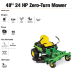 Z325E 48 In. 24 HP Gas Dual Hydrostatic Zero-Turn Riding Mower - Image 12