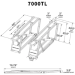 QuickJack 7000TLX Extended-Length Portable Lift – 7,000 lbs Capacity - Image 9