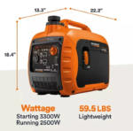Generac 7153 GP3300i Portable Inverter Generator - Image 3