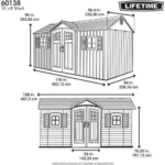 Lifetime 15′ x 8′ Shed (Side Entry) - Image 6