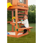 Creative Cedar Designs Cedar Cottage Wooden Swing Set - Image 3