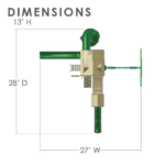 Gorilla Playsets Mountaineer Treehouse Wooden Swing Set with Tube Slide, Rope Ladder, and Sandbox - Image 3