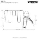 Lifetime Climb & Slide Playset – Ultimate Backyard Fun for Kids - Image 7