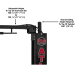 Platinum 10000 LB Certified 2-Post Lift – Atlas PVL-10 - Image 6