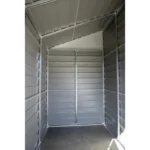 Arrow 4 ft. x 7 ft. Yardsaver Galvanized Steel Storage Shed - Image 6