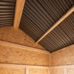 Gardena 8′ x 6′ Outdoor Wood Utility Shed - Image 8