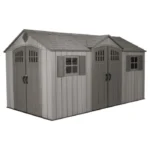 Lifetime 15′ x 8′ Rough Cut Backyard Storage Shed With Floor (60318)