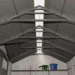 Lifetime 8′ x 17.5′ Outdoor Storage Shed Dual Entry, Tan - Image 3