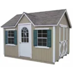 Little Cottage 12 x 10 ft Classic Wood Cottage Panelized Storage Shed