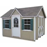 Little Cottage 12 x 10 ft Classic Wood Cottage Panelized Storage Shed
