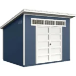 Olympia Do-it Yourself 10 ft. W x 7.5 ft. D Manufactured Wood Storage Shed