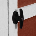 Ontario 8′ x 12′ Outdoor Wood Shed - Image 6