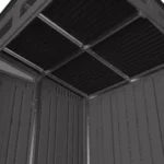 Suncast 6-ft x 5-ft Resin Shed Lean-to Resin Storage Shed (Floor Included) - Image 4