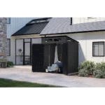 Suncast 6-ft x 5-ft Resin Shed Lean-to Resin Storage Shed (Floor Included) - Image 7