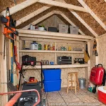 Tribeca 10 ft. W x 12 ft. D Wood Storage Shed With Floor - Image 3