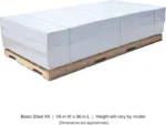 Tribeca 10 ft. W x 12 ft. D Wood Storage Shed With Floor - Image 5