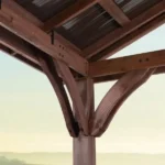 Arlington 12′ X 12′ Solid Wood Patio Gazebo - Image 7