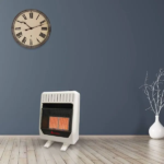 HearthSense Reconditioned Dual Fuel Ventless Infrared Plaque Heater with Base and Blower – 20,000 BTU, T-Stat Control – Model# IR16T-BB-R - Image 3