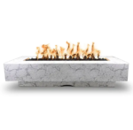 The Outdoor Plus 84″ Del Mar Concrete Gas Fire Pit - Image 2