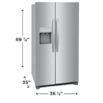 Frigidaire 36-Inch Side-by-Side Refrigerator - Image 4