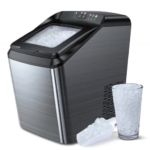 Aicook Nugget Ice Maker For Countertop, Sonic Ice Maker Machine