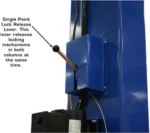 Atlas Automotive Equipment PV12PX Commercial Grade Overhead 2-Post Lift 12,000 lb. Capacity - Image 2