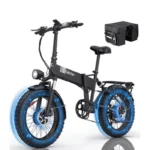 Folding Ebikes for Adults Ridstar 750W Motor 48V 14AH Removable Battery 20 X 4.0 Fat Tire Shimano 7-Speed 19.8MPH Electric Bike - Image 6
