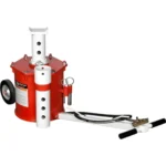 15 Ton Portable Air Lift Jack