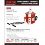 15 Ton Portable Air Lift Jack - Image 2