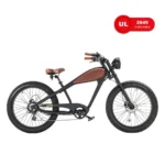 Revi Bikes Cheetah 48V 750W Hub Motor Fat Tire Electric Cruiser Bike - Image 6