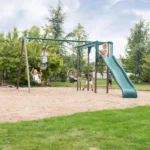 Lifetime Powder Coated Steel Swing Set with 4 Swing - Image 9