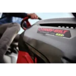 Troy-Bilt Bronco 42E XP – 42” 56V MAX Lithium-Ion Electric Riding Lawn Tractor - Image 2