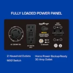 DuroMax XP5500EH 5,500 Watt Portable Dual Fuel Generator - Image 4